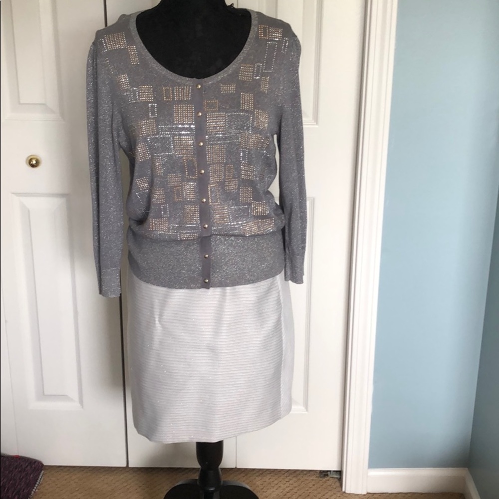 Sweater and skirt